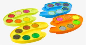 Twintabs Watercolor Paint Box 24 Colors - Watercolor Painting #174559