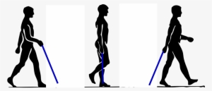 People,walking,walking Figure, - Walk With Walking Stick #174849