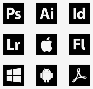 Square Icons - Iconos De Adobe #174852