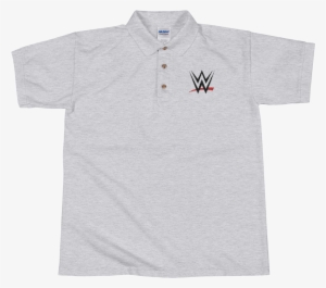 Wwe Logo Embroidered Polo Shirt - Shirt #174917