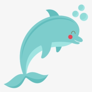Dolphin Clipart Transparent Background - Cute Dolphin Clipart #175169
