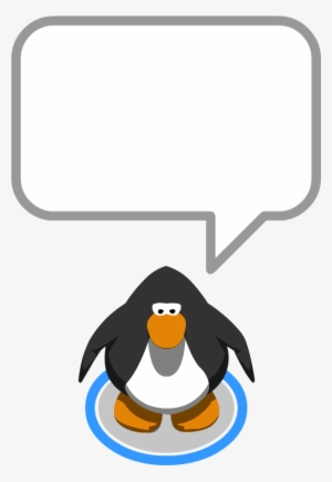 Mwp Blank Speech Bubble - Club Penguin Giant Penguin #175210