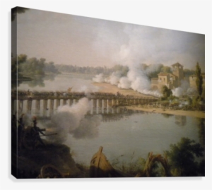 The Bridge To The Castle Canvas Print - Battle Of Lodi #175369