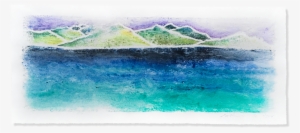 Watercolour Image Of Sierra De Almijara - Painting #175397