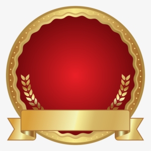 Red Seal Badge Transparent Png Clip Art - Banner Png #175787