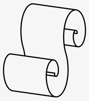 Scroll Silhouette At Getdrawings - Paper Scroll Clip Art #175911
