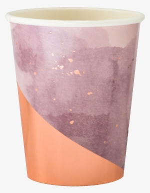 Light Purple Watercolor Paper Cups - Purple #175952