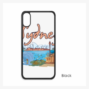 Australia City Sydney Opera Watercolor For Iphone X - Mobile Phone Case #176129