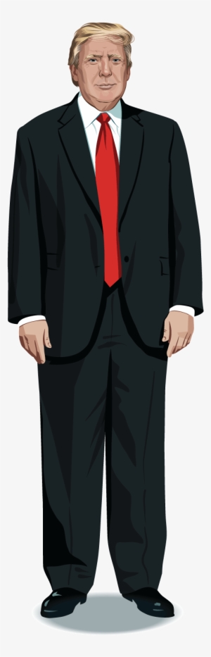 Trump Transparent Full Body - Mr.trump Mr.trump Oval Ornament #176171