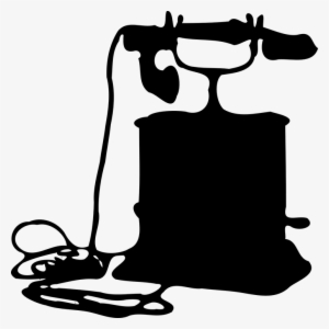 Telephone-42137 960 720 - Retro Telephone Silhouette Png #176254