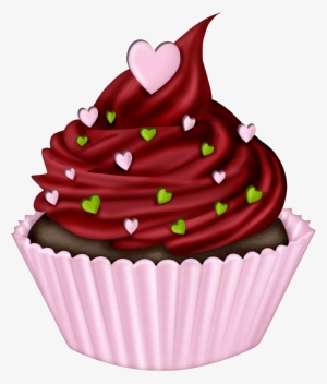 Candy Drawing Cupcake - Cupcake Clipart Transparent Background #176346