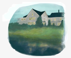 Join Us For Cocktails In The Evening At On The Marsh - Painting #176396