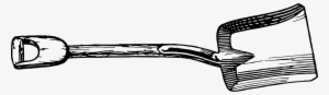 Snow Shovel Drawing Computer Icons Digging - Shovel Clip Art #176552