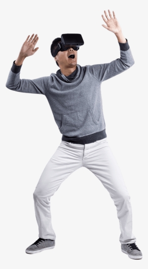 Avada Vr Man1 - Person Playing Vr Png #176841