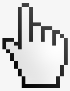 Hand Cursor Png Background Image - Computer Mouse On Screen #177301