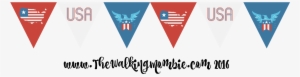 Free 4th Of July Clipart-usa Flag Bunting Www - American Lands Council #177657