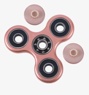 Rose Gold Fidget Spinner Png Image With Transparent - Portable Network Graphics #177732