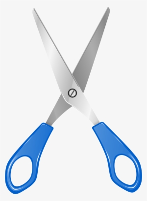 Blue Scissors Png Clip Art - Scissors Clipart Png #177834