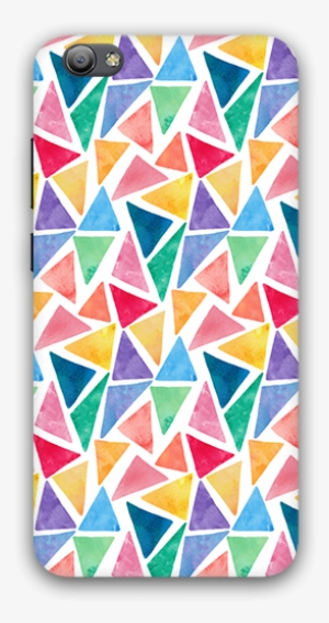 Watercolor Triangles Pattern Vivo V5s Mobile Case #178803
