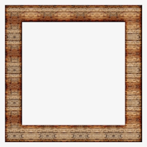Wood Square Picture Frame - Molduras Madeira Png #178916