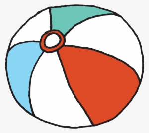 Beach Ball - Small Beach Ball Cartoon #178988