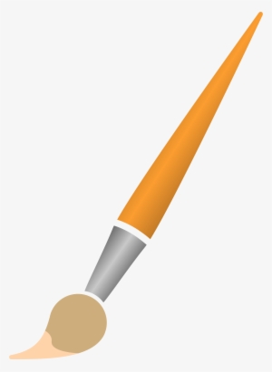 With Cream Dye Big Image Png - Paintbrush Clipart #179219
