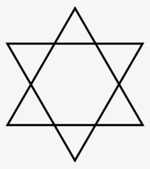 Jewish Star Cliparts - Star Of David Line Art #179833