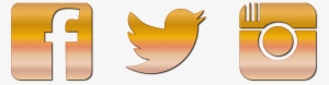 Facebook Instagram Twitter Png - Facebook Twitter Instagram Png #179884