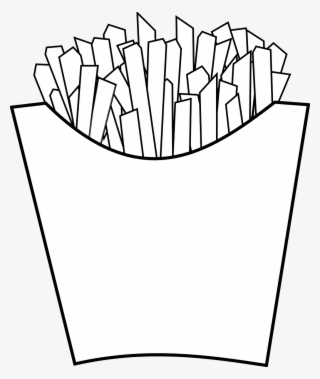 Mcdonald's French Fries Fast Food Drawing Line - French Fries Clip Art #179907