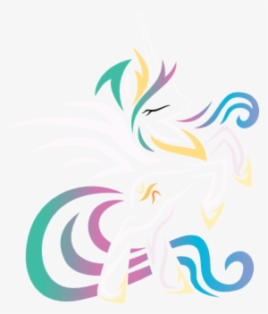 #107, Minimalist, Princess Celestia, Rearing, Safe, - Mlp Young Princess Celestia Fan Art #1700024