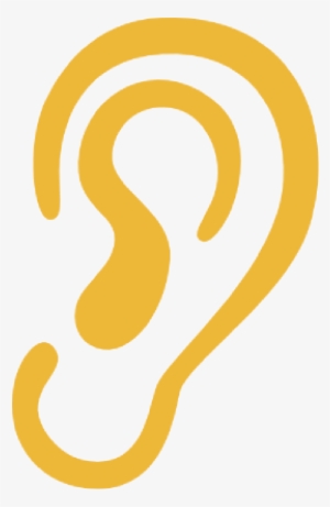 No Circle - Ear - Ear Yellow Png #1700073