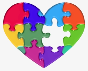 Resources Heartof Can - Autism Puzzle Piece Heart #1700128