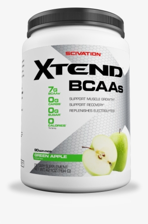 Scivation Xtend Green Apple Explosion 90 Servings - Xtend Bcaa Strawberry Kiwi 90 Servings #1700195