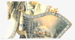 Thomas Kinkade Fabric Santa #1700250