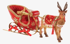 Santa Sleigh Png Transparent Santa Sleigh Png Image Free - 