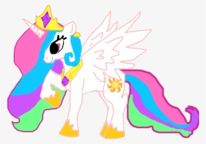 Princess Celestia With Crown And Royal Crest By Missluckychan29 - Celestia Crown #1700411