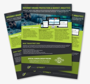 Abstract Explosion Worked Closely With Trackstreet - Flyer #1700599