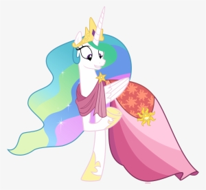 Princess Celestia In Gala Dress By Xebck-d8tl1kx - Mlp Make New Friends But Keep Discord Gala Dresses #1700676