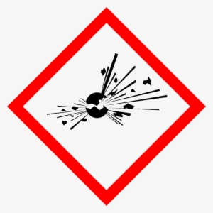 Explosive, Explosion, Warning, Attention, Ghs, Red - Ghs Explosive #1700827