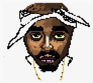 2pac - Pixel Art #1701237