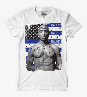"tupac" Real Eyes Realize Real Lies - Active Shirt #1701358
