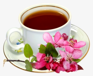 Green Tea Cup With Flower - Flowering Tea #1701615