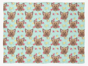 Floral Yorkie Blanket - Waterpolo Balls #1701720
