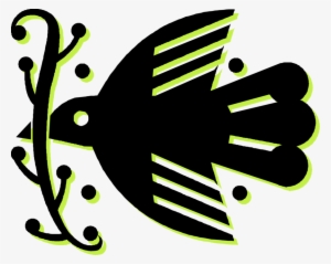 Vector Illustration Of Dove Of Peace Bird Secular Symbol - Vector Graphics #1701830