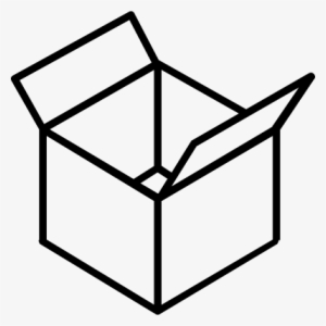 Open Box Vector - Box Icon Transparent Background #1702493