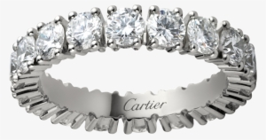 Cartier Destinée Wedding Ringplatinum, Diamonds - Cartier Lignes 18ct White-gold And Diamond Wedding #1702631