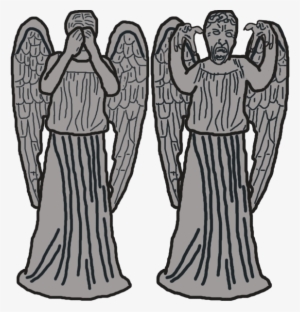 Template Here, In Case You Fancied Making One Of Your - Weeping Angel Carton #1702766