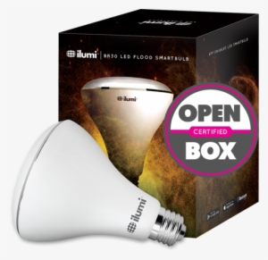 Indoor Br30 Flood Led Smart Light Bulb - Ilumi Br30 Adjustable White Led Flood Smartbulb Mlbr302t #1703136