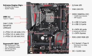 Open Box Asus Rog Maximus Viii Hero Lga Intel Hdmi - Asus Rog Maximus Viii Hero #1703425