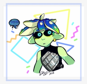 My Splatoon Oc Static Theyre A Sanitized Octoling That - Cartoon #1704225